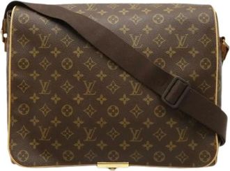 Louis Vuitton Pre-owned Cross Body Bags, female, Brown, Size: ONE SIZE Pre-owned Canvas Crossbody Bag