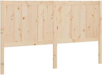 vidaXL Bed Headboard 145.5x4x100 cm Solid Pine Wood Vidaxl
