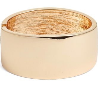 Open Edit Band Hinge Bracelet in Gold at Nordstrom