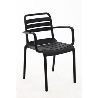 Regalos Miguel Regalos Miguel - Sillas Jard&iacute;n - Silla Belia Con Brazos - Negro