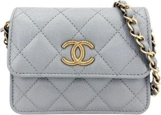 Chanel Borsa a spalla Pre-owned Mini - - Pre-owned - Donna - Grigio - ONE SIZE