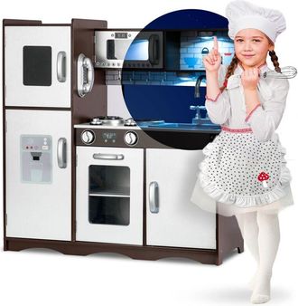 OEM Cocina Retro De Madera Para Ni&ntilde;os