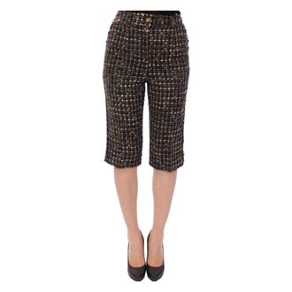 Dolce & Gabbana Long Shorts - Dames - Korte Broeken - Veelkleurig - XS - Wol - Korte Broeken