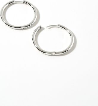 Pilgrim Womens Small minimalist Hoop Earrings