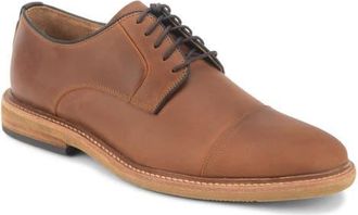 Warfield & Grand Clement II Cap Toe Derby in Cognac at Nordstrom, Size 10.5