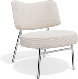 Sia Home Sill&oacute;n de sal&oacute;n terciopelo de pana crudo