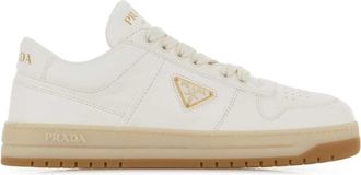 Prada White Logo Sneakers