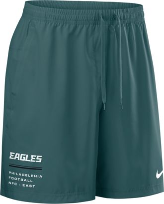 Nike Philadelphia Eagles Nike Mens NFL Woven Shorts in Green | 04PW3JD86-YSJ