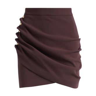 Elisabetta Franchi Mujer, Faldas, Rojo, Talla: S