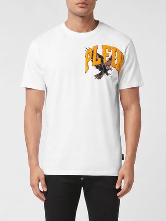 Philipp Plein T-shirt in cotone con logo ricamato