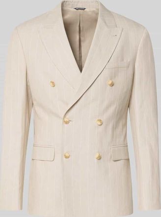 Mc Neal Regular Fit Sakko mit Pattentaschen und Reverskragen in Beige, Gr&ouml;&szlig;e 110