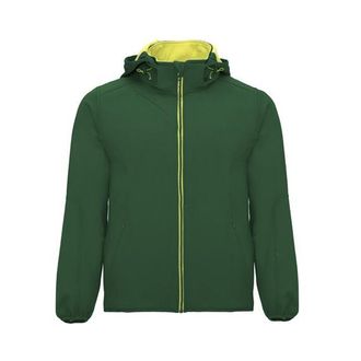 Roly Softshell De 2 Capas De Corte Deportivo Con Forro Micropolar Siberia Roly Xxl Verde Botella