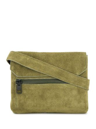 As2ov Borsa a spalla con patta - Verde