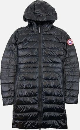 Canada Goose Womens Canada Goose Ladies Cypress Hooded Jacket Black - Size: 10/8