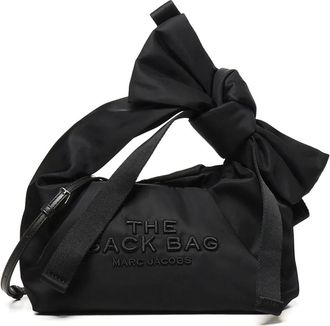 Marc Jacobs The Bow Nylon Mini Sack - Dames - Handtassen - Zwart - ONE Size - Nylon - Tassen