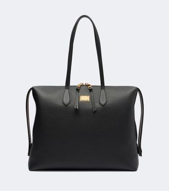 Dolce & Gabbana Vittoria Large leather tote bag
