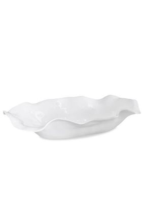 Beatriz Ball Vida Havana Extra Large Oval Centerpiece in White at Nordstrom, Size X-Large