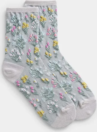 Simons Womens Spring blossom socks