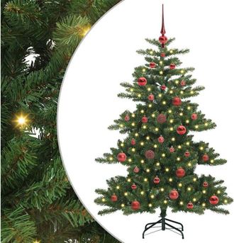 vidaXL Árbol de Navidad artificial con ramas articuladas 150 cm PVC vidaXL