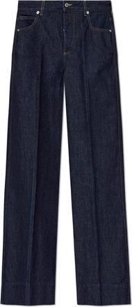 Bottega Veneta Palazzo Jeans - Dames - Bootcut Jeans - Blauw - 2XS - Katoen - Jeans