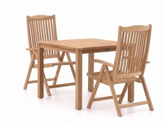 Sunyard Furniture Sunyard Veronica/Liverpool 90cm dining tuinset 3-delig verstelbaar