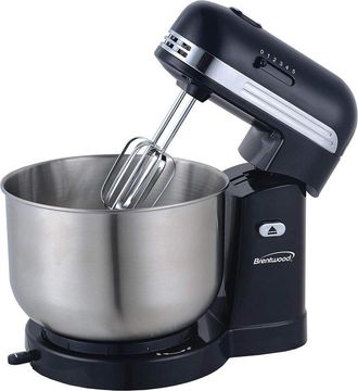 Brentwood 5-Speed Stand Mixer With 3Qt Mixing Bowl