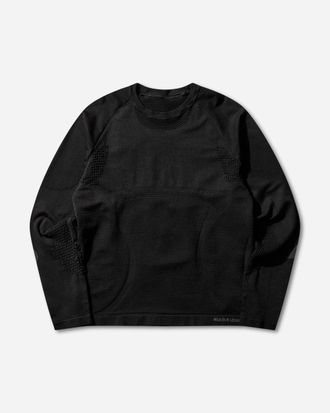 Roa Our Legacy WORK SHOP Aune Seamless Knit Long Sleeve Top Carbon