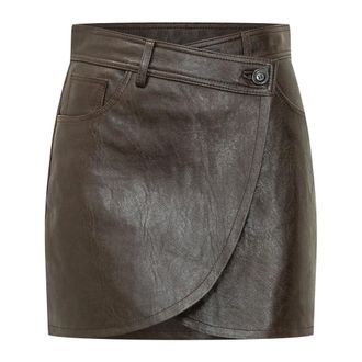 BA&SH Minigonna a portafoglio Bango - - Skirts - Donna - Marrone - 2XS