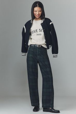 Damson Madder Neve High-Rise Straight-Leg Jeans