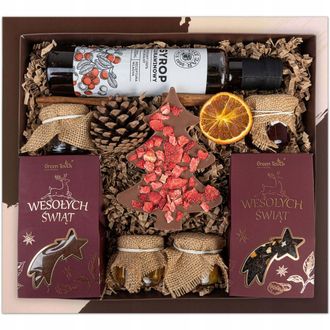 OEM Cesta De Regalo Con T&eacute; Y Caf&eacute; Para Paquete De Regalo Navide&ntilde;o Delicatessen