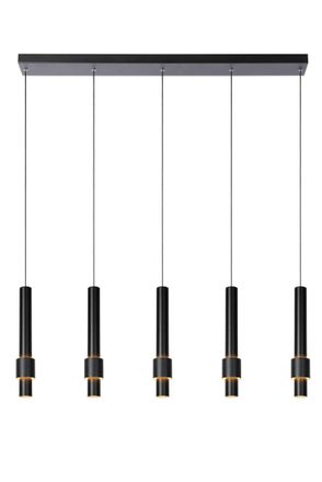 Lucide MARGARY Dimmable Stylish Adjustable Indoor Modern LED Pendant Light in Black