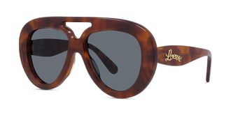 Loewe LW40144U 53V Mens Sunglasses Tortoiseshell Size 55