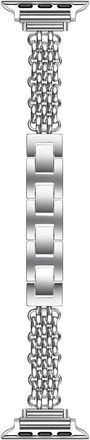 Posh Tech Sylvie Apple Watch Bracelet Watchband in Silver at Nordstrom