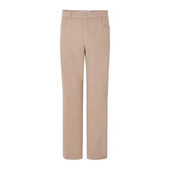 J.W.Anderson White Trousers Beige Five-Pocket