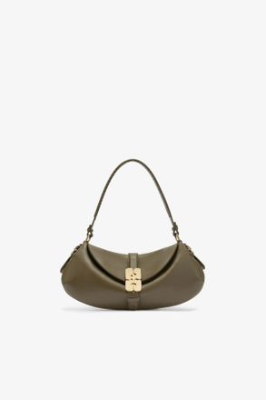 Ganni Green B-Kat Bag in