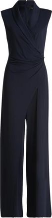 Vera Mont Jumpsuits & Playsuits, Dames, Blauw, XL, Elegante mouwloze jumpsuit met plooien