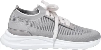 Eleventy Sneaker Stretch - Heren - Sneakers - Grijs - 45 EU - Leer - Schoenen
