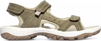 Rohde Groene Damessandaal - Trekkys N27 - Dames - Sandalen - Groen - 36 EU - Leer - Schoenen