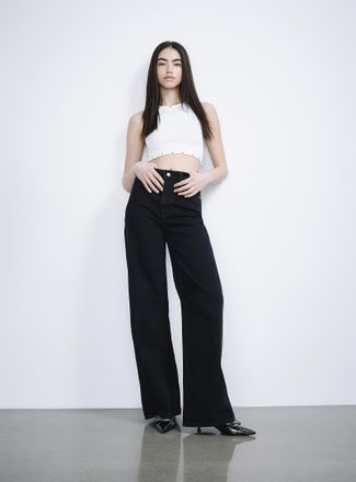 Levi's Womens Ribcage wide leg jean