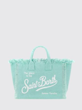 MC2 Saint Barth Borsa Colette in canvas di cotone con logo