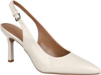 Nordstrom Rack Priscilla Slingback Pump in Ivory Vanilla at Nordstrom Rack, Size 6.5