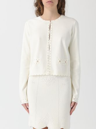 Twinset Cardigan Twinset in misto viscosa con borchie