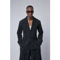 Homme Pliss&eacute; Issey Miyake Pleated Texture Blazer