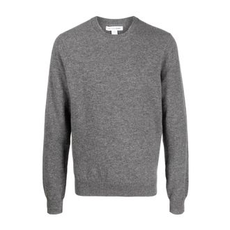 Comme Des Gar&ccedil;ons Truien & Vesten, Heren, Grijs, XL, Wol, Rondgebreide trui