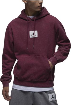 Nike Jordan Air Jordan Wash Fleece Hoodie Asia Sizing Red DR3088-680