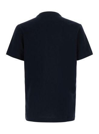 Dolce & Gabbana Crew Neck Cotton T-Shirt - Blue