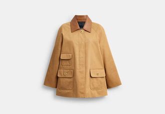 Coach Turnlock Swing Coat