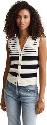 GANT Cardigans - Dames - Vesten - Veelkleurig - M - Truien & Vesten