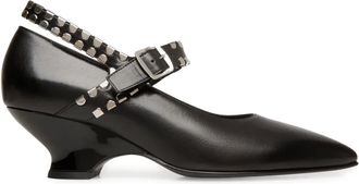 Bally Glendy pumps - women - Lamb Skin/Lamb Skin/Leather - 37.5 - Black