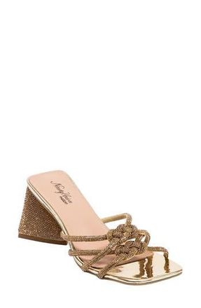 Ninety Union Chic Square Toe Sandal in Gold at Nordstrom Rack, Size 5